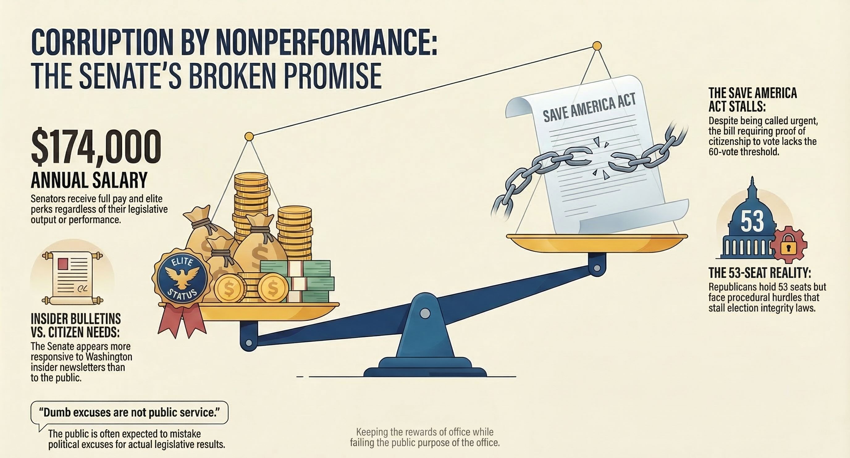 corruption by stalling